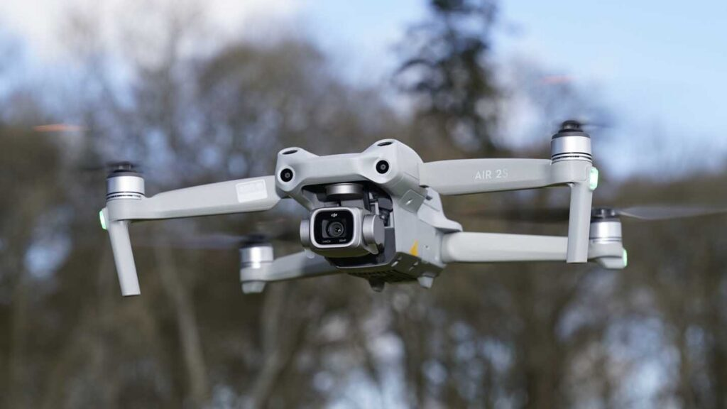 Aerial drone roof survey